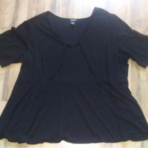 Torrid Black Peplum Top